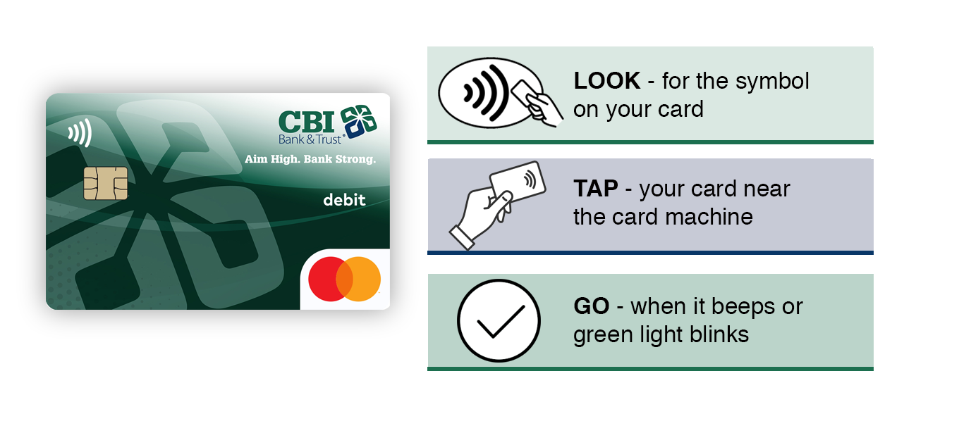 contact less card instructions
